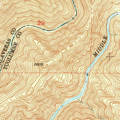 United States Geological Survey Stanislaus, CA (1948, 24000-Scale) digital map