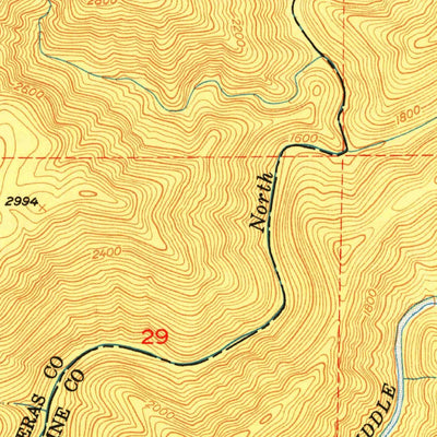 United States Geological Survey Stanislaus, CA (1949, 24000-Scale) digital map