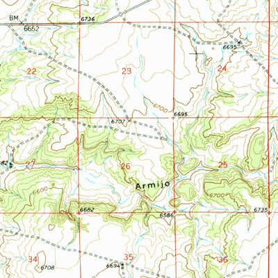 United States Geological Survey Stanley, NM (1960, 62500-Scale) digital map