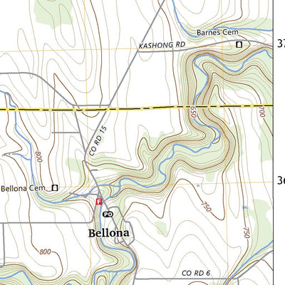 United States Geological Survey Stanley, NY (2023, 24000-Scale) digital map