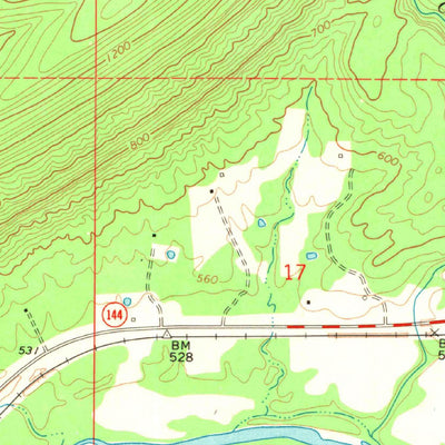 United States Geological Survey Stanley, OK (1971, 24000-Scale) digital map