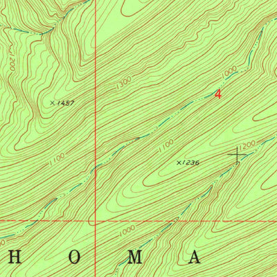 United States Geological Survey Stanley, OK (1971, 24000-Scale) digital map