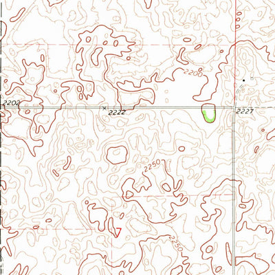 United States Geological Survey Stanley SE, ND (1969, 24000-Scale) digital map