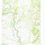 United States Geological Survey Stanmire Lake, TX (1964, 24000-Scale) digital map