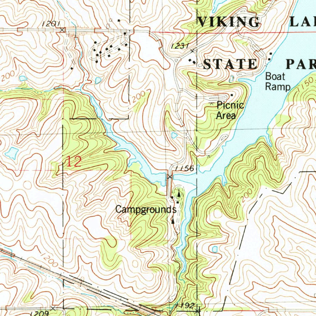 Stanton Ridge Map Stanton, IA (1978, 24000-Scale) Map by United States Geological Survey ...
