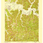United States Geological Survey Stanton, KY (1952, 24000-Scale) digital map