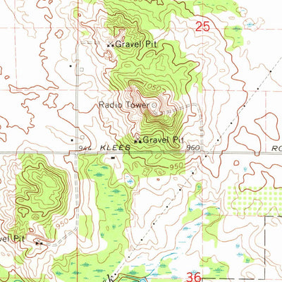 United States Geological Survey Stanton, MI (1964, 24000-Scale) digital map