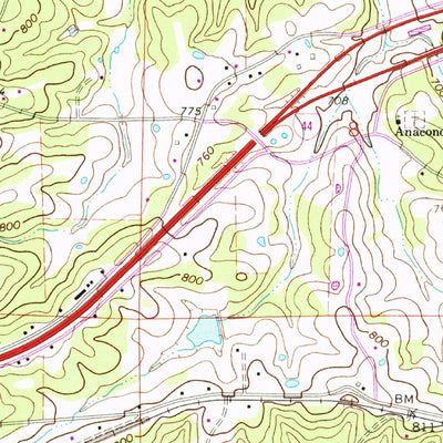 United States Geological Survey Stanton, MO (1965, 24000-Scale) digital map