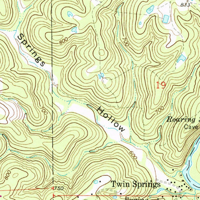 United States Geological Survey Stanton, MO (1965, 24000-Scale) digital map