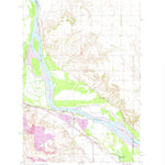United States Geological Survey Stanton SE, ND (1967, 24000-Scale) digital map