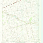 United States Geological Survey Stanton SE, TX (1966, 24000-Scale) digital map