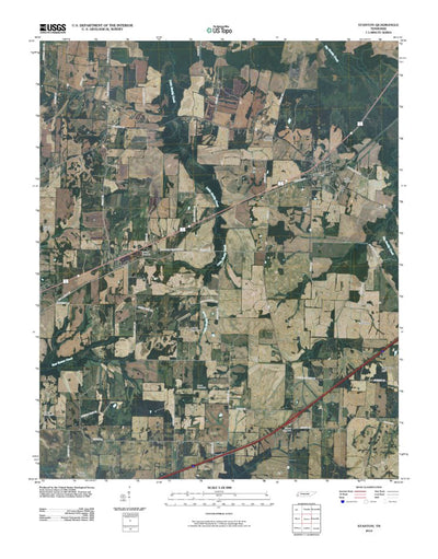 United States Geological Survey Stanton, TN (2010, 24000-Scale) digital map