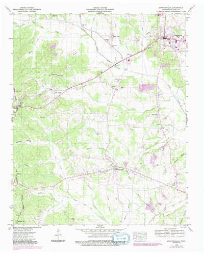 United States Geological Survey Stantonville, TN (1949, 24000-Scale) digital map