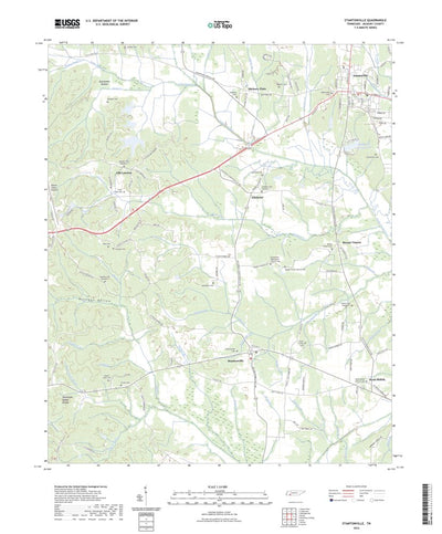 United States Geological Survey Stantonville, TN (2022, 24000-Scale) digital map