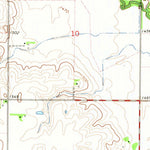 United States Geological Survey Staplehurst, NE (1964, 24000-Scale) digital map
