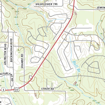 United States Geological Survey Stapleton, AL (2020, 24000-Scale) digital map