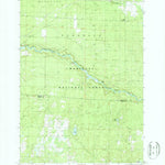 United States Geological Survey Star Corners, MI (1987, 24000-Scale) digital map