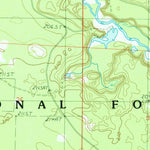 United States Geological Survey Star Corners, MI (1987, 24000-Scale) digital map