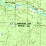 United States Geological Survey Star Corners, MI (1987, 24000-Scale) digital map