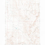 United States Geological Survey Star Creek Reservoir, OR (1972, 24000-Scale) digital map