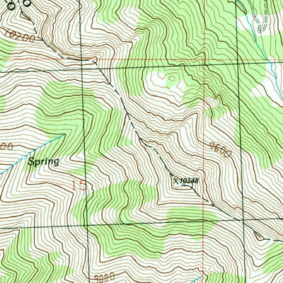 United States Geological Survey Star Hope Mine, ID (1991, 24000-Scale) digital map