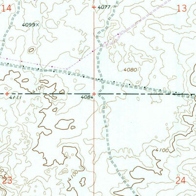 United States Geological Survey Star Lake, ID (1971, 24000-Scale) digital map