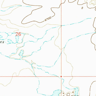 United States Geological Survey Star Lake, NM (1961, 24000-Scale) digital map
