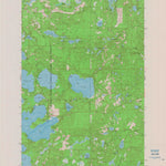 United States Geological Survey Star Lake, WI (1982, 24000-Scale) digital map