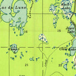United States Geological Survey Star Lake, WI-MI (1950, 48000-Scale) digital map