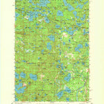 United States Geological Survey Star Lake, WI-MI (1955, 62500-Scale) digital map