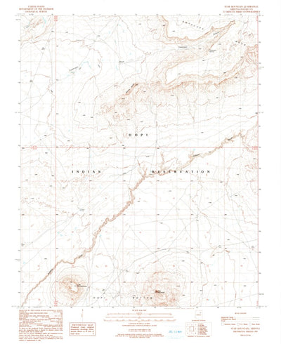 United States Geological Survey Star Mountain, AZ (1991, 24000-Scale) digital map