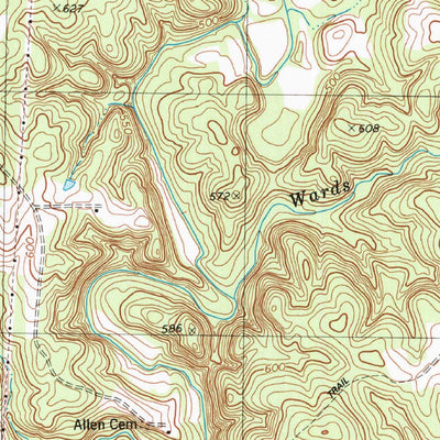 United States Geological Survey Star, NC (1983, 24000-Scale) digital map