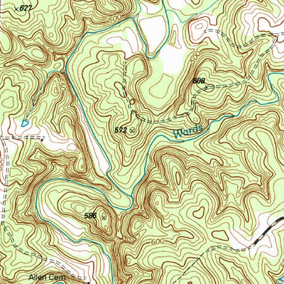 United States Geological Survey Star, NC (1994, 24000-Scale) digital map