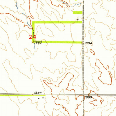 United States Geological Survey Star, NE (1954, 24000-Scale) digital map