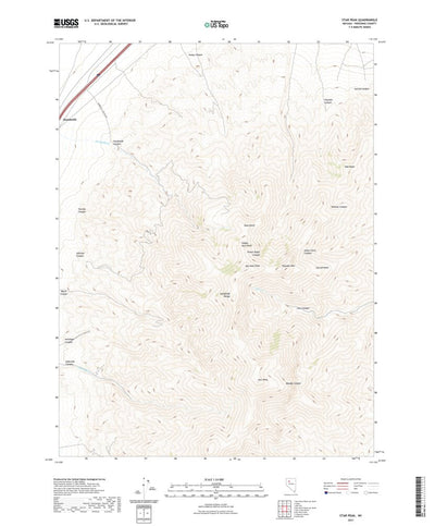 United States Geological Survey Star Peak, NV (2021, 24000-Scale) digital map