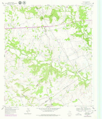 United States Geological Survey Star, TX (1959, 24000-Scale) digital map