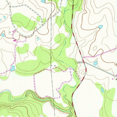 United States Geological Survey Star, TX (1959, 24000-Scale) digital map