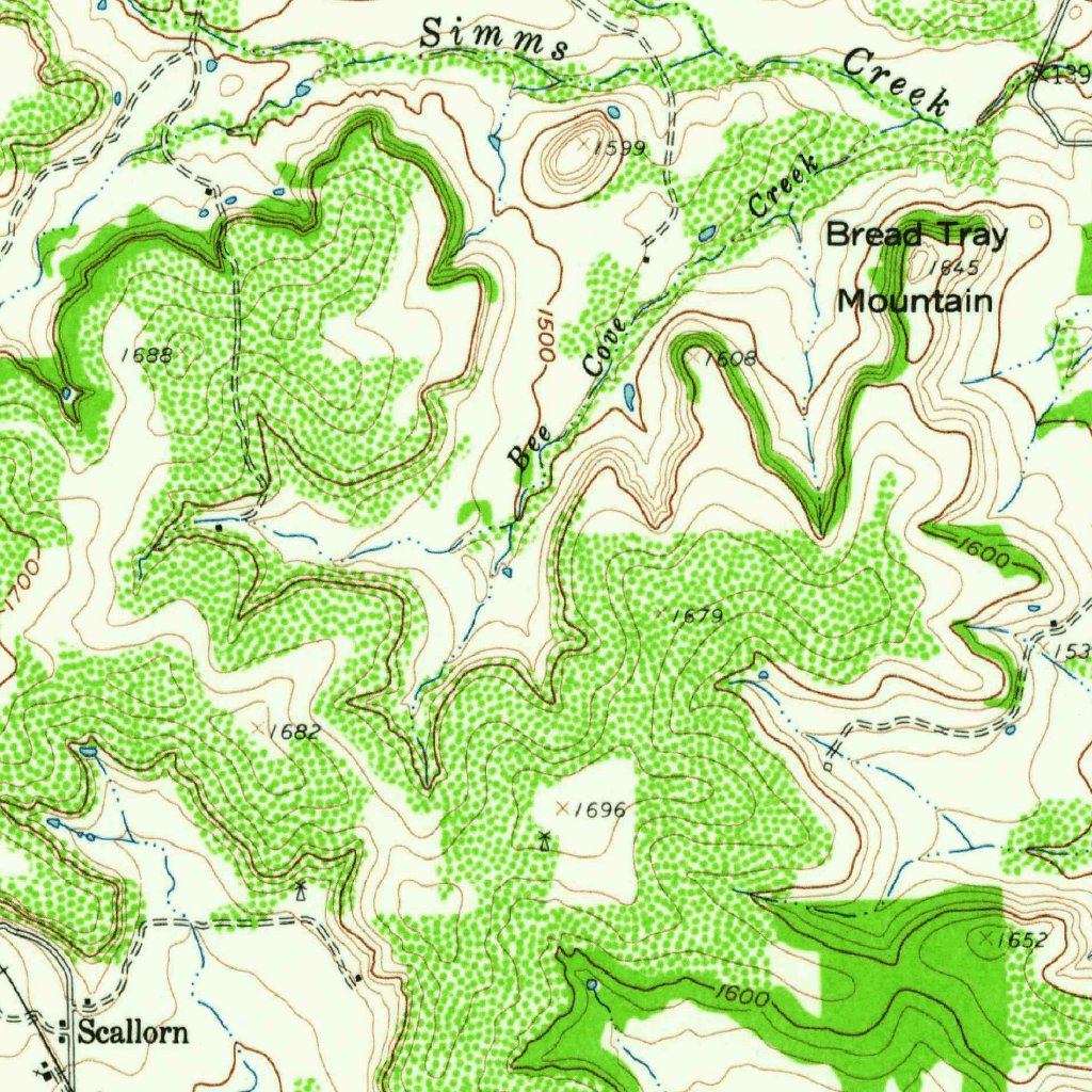 Star, TX (1959, 62500-Scale) Map by United States Geological Survey ...