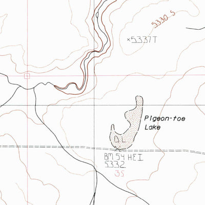 United States Geological Survey Star Valley Knoll, OR-ID-NV (1982, 24000-Scale) digital map
