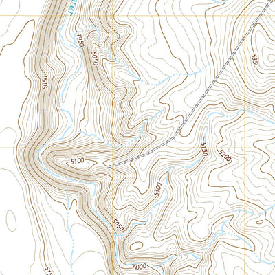 United States Geological Survey Star Valley Ridge West, NV (2021, 24000-Scale) digital map
