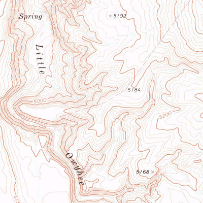 United States Geological Survey Star Valley Ridge West, NV-ID (1973, 24000-Scale) digital map