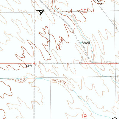 United States Geological Survey Star Well, AZ (1989, 24000-Scale) digital map