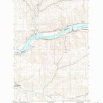 United States Geological Survey Starbuck East, WA (1981, 24000-Scale) digital map