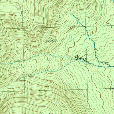 United States Geological Survey Stark, NH (1988, 24000-Scale) digital map