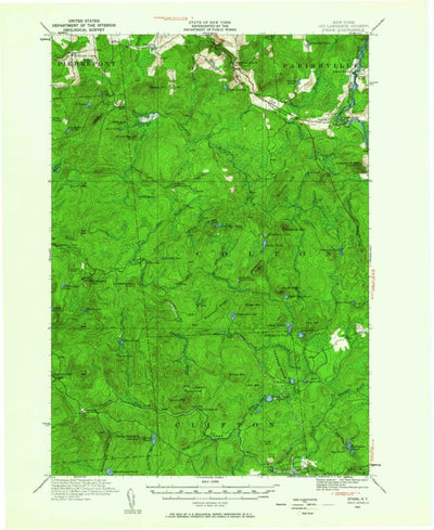 United States Geological Survey Stark, NY (1921, 62500-Scale) digital map