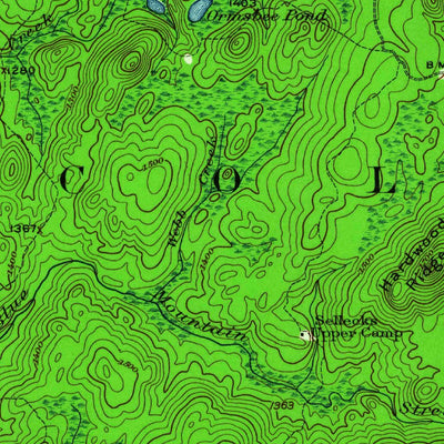 United States Geological Survey Stark, NY (1921, 62500-Scale) digital map