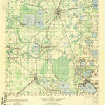 United States Geological Survey Starke, FL (1948, 50000-Scale) digital map