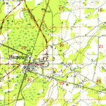 United States Geological Survey Starke, FL (1949, 62500-Scale) digital map