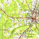 United States Geological Survey Starke, FL (1949, 62500-Scale) digital map