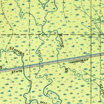 United States Geological Survey Starks, LA-TX (1947, 31680-Scale) digital map
